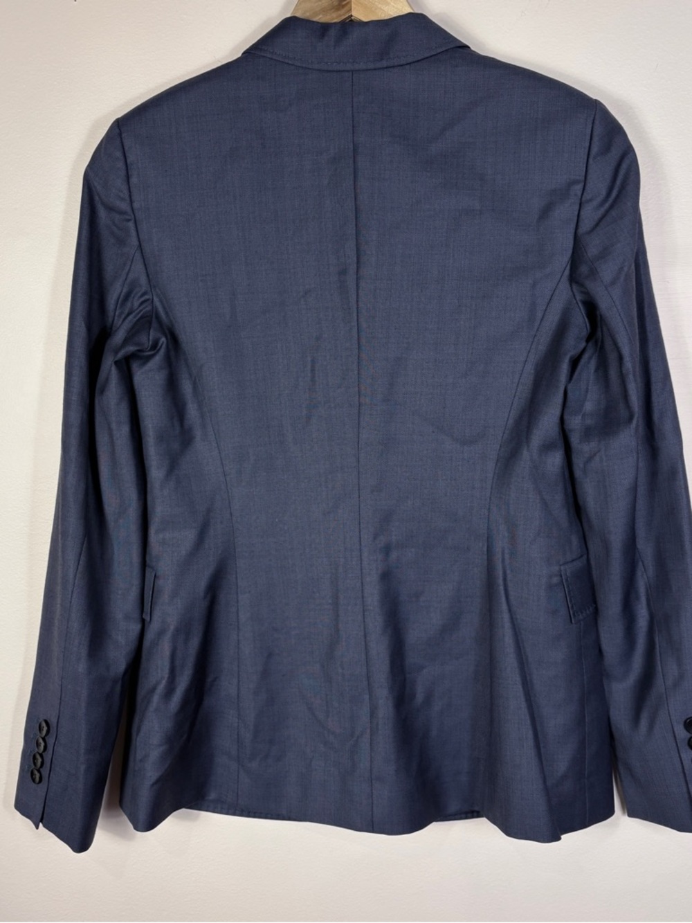 Hugo Boss Women's Blue Single-Button Blazer Juicyna Classic Office - Picture 2 of 11